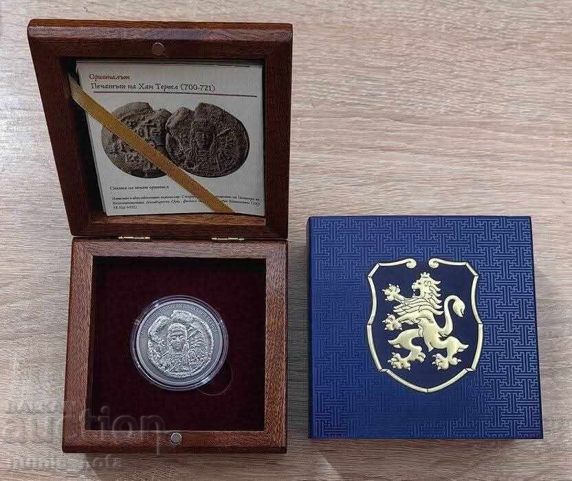 The Seal of Khan Tervel - 2 dollars 2017 Niue with price 620.00 BGN | € 317.00 The Seal of Khan Tervel - 2 dollars 2017 Niue with price 620.00 BGN | € 317.00
