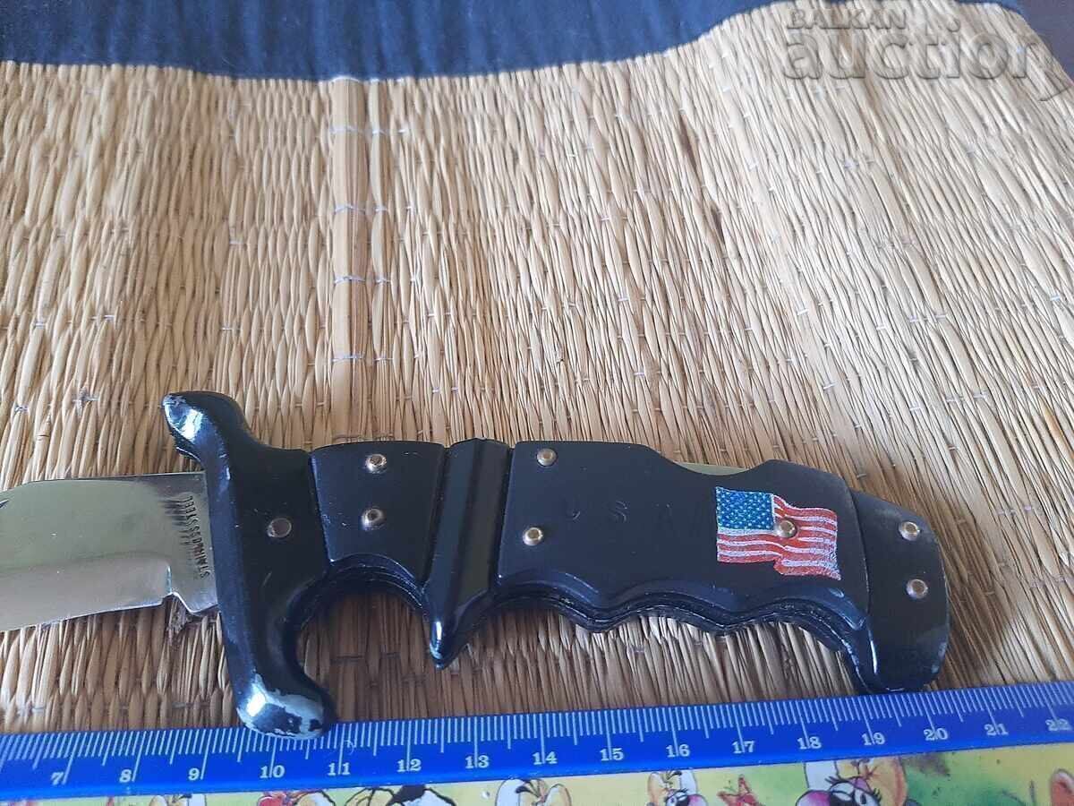 Auction Folding pocket knife USA blade Auction Folding pocket knife USA blade