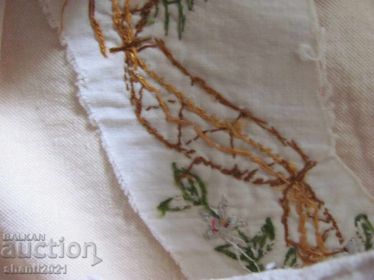 Pillowcase, hand embroidery, velvet 52x40cm. - 5