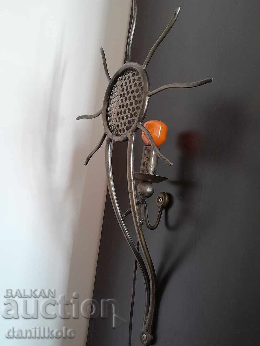 *$*Y*$* UNIQUE FORGED AND OXIDIZED LAMP - SUN *$*Y*$* with price 68.26 BGN | € 34.90 *$*Y*$* UNIQUE FORGED AND OXIDIZED LAMP - SUN *$*Y*$* with price 68.26 BGN | € 34.90