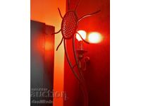 *$*Y*$* UNIQUE FORGED AND OXIDIZED LAMP - SUN *$*Y*$*