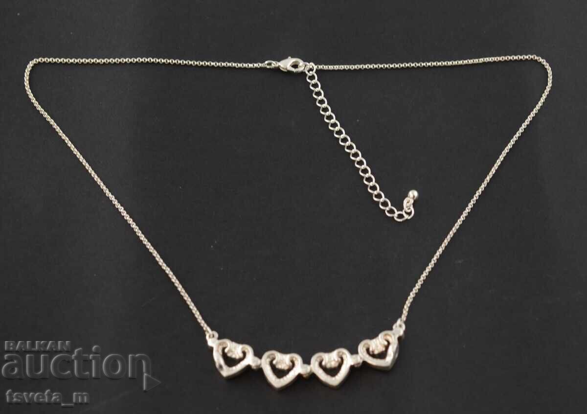 Δημοπρασία Κολιέ, περιδέραιο καρδιές Δημοπρασία Κολιέ, περιδέραιο καρδιές