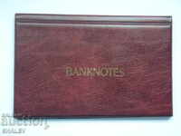 Pocket album for banknotes up to 198 x 124 mm in size - 20 sheets