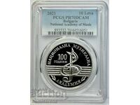 10 LEVA 2021 PCGS PR70 DCAM - 100 Years of National Music