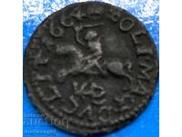 Poland Lithuania 1 solidus 1664 John II Casimir Vasa