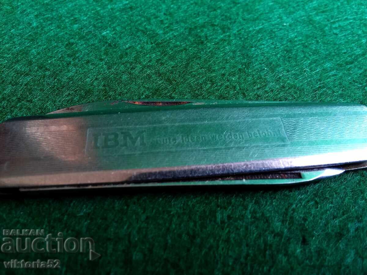 Vintage German pocket knife with match striker and nail file with price 20.00 BGN | € 10.23 Vintage German pocket knife with match striker and nail file with price 20.00 BGN | € 10.23