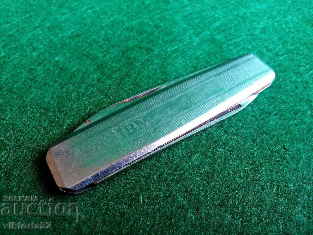 Vintage German pocket knife with match striker and nail file Vintage German pocket knife with match striker and nail file