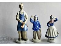 Old porcelain figurines for decoration