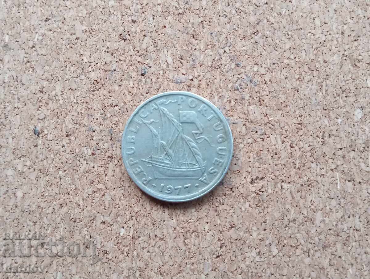 Πορτογαλία 2.5 εσκούδο 1977 έτος με τιμή 0.50 BGN | € 0.26 Πορτογαλία 2.5 εσκούδο 1977 έτος με τιμή 0.50 BGN | € 0.26