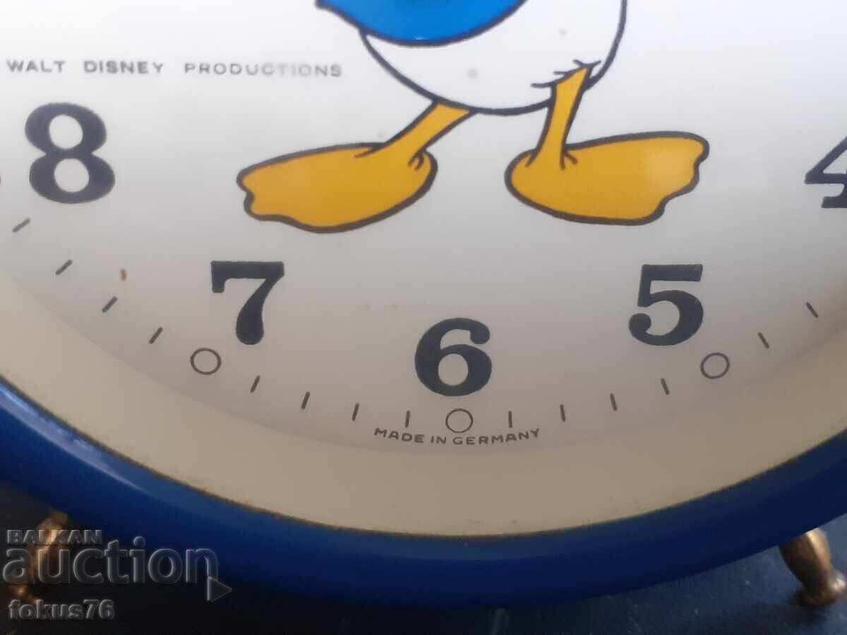 Animated Alarm Clock Donald Duck Walt Disney Germany - 5