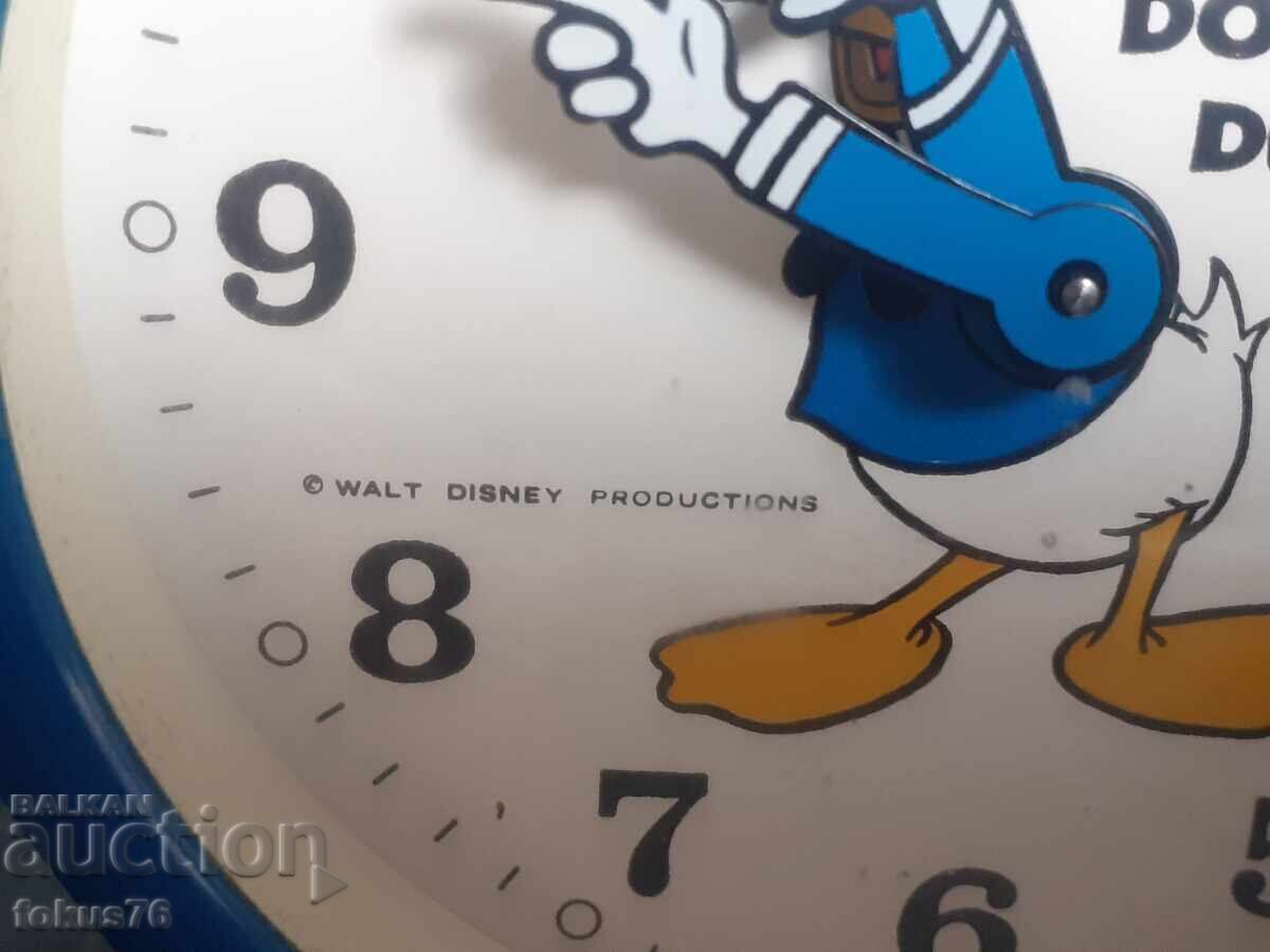 Animated Alarm Clock Donald Duck Walt Disney Germany - 6