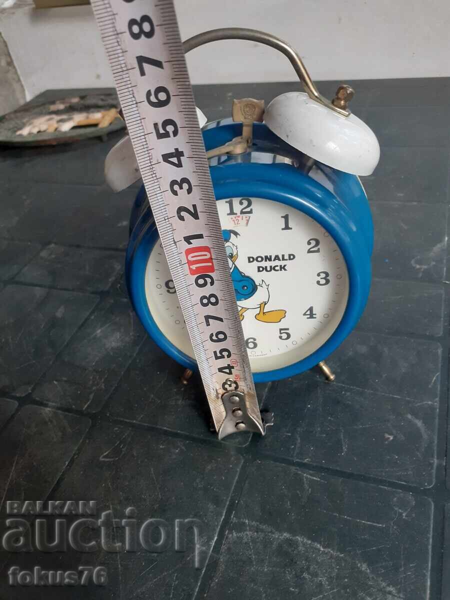 Animated Alarm Clock Donald Duck Walt Disney Germany - 7