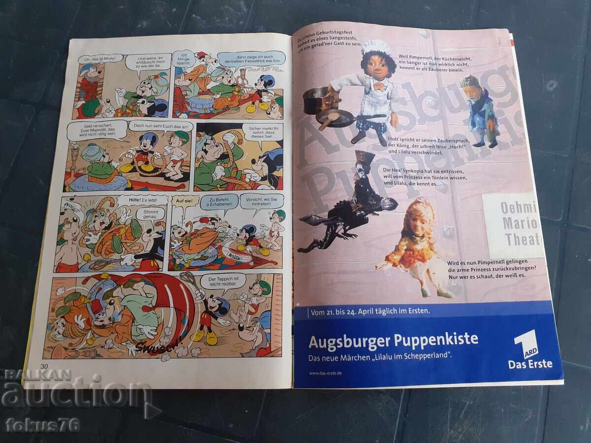 Licitație Benzi desenate - Micky Maus Walt Disney N17 - 20.4.2000 Germania