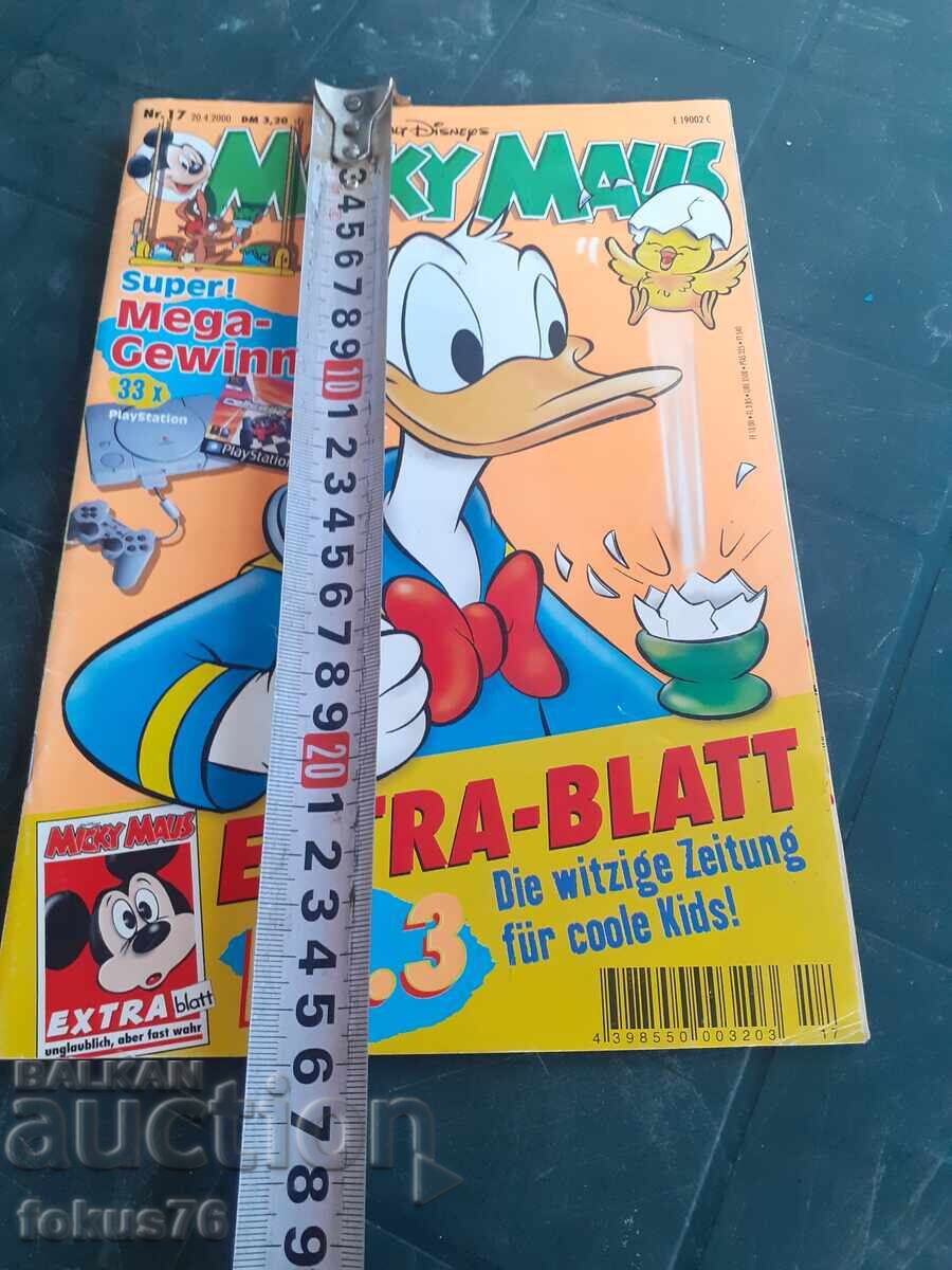 Benzi desenate - Micky Maus Walt Disney N17 - 20.4.2000 Germania - 6