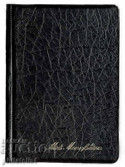 SCHULZ - pocket binder for 96 coins up to 30 mm. - black SCHULZ - pocket binder for 96 coins up to 30 mm. - black