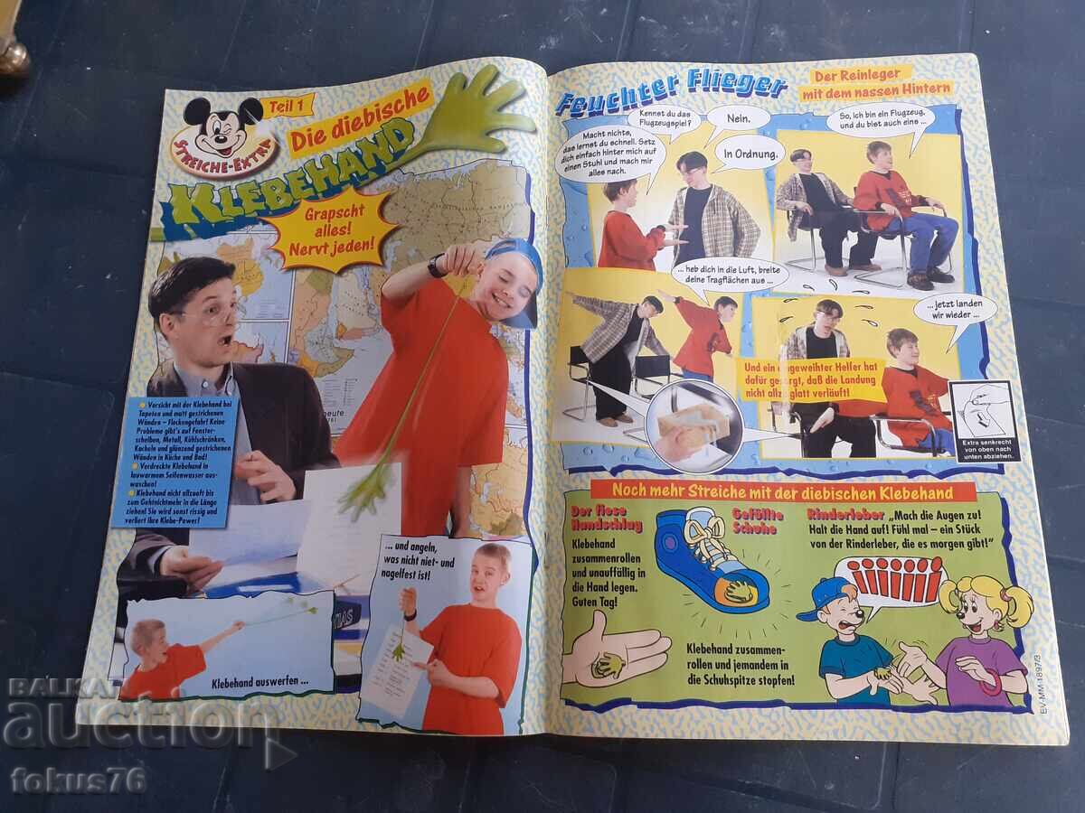 Delivery of Comic - Mickey Mouse Walt Disney N34 - 24.4.1997 Germany Delivery of Comic - Mickey Mouse Walt Disney N34 - 24.4.1997 Germany