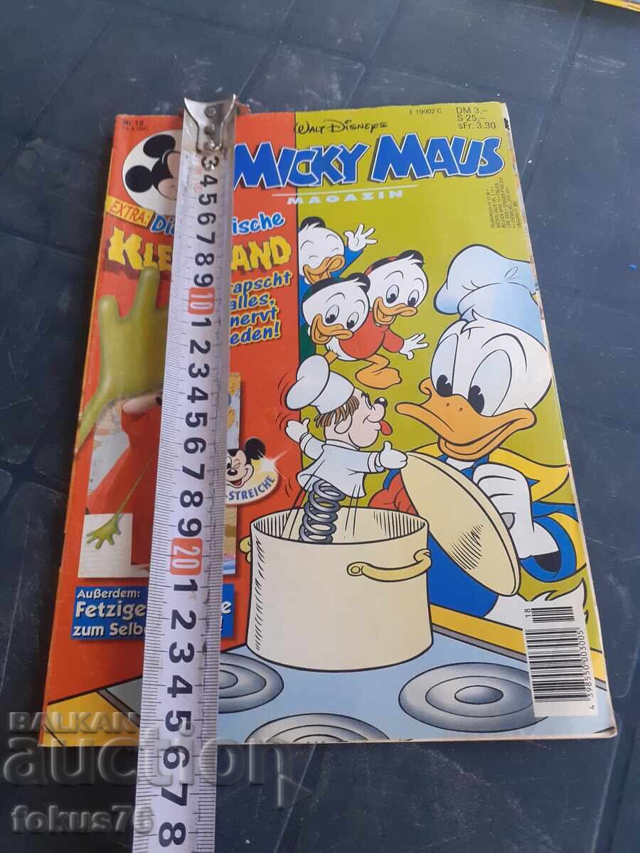 Comic - Mickey Mouse Walt Disney N34 - 24.4.1997 Germany - 6 Comic - Mickey Mouse Walt Disney N34 - 24.4.1997 Germany - 6