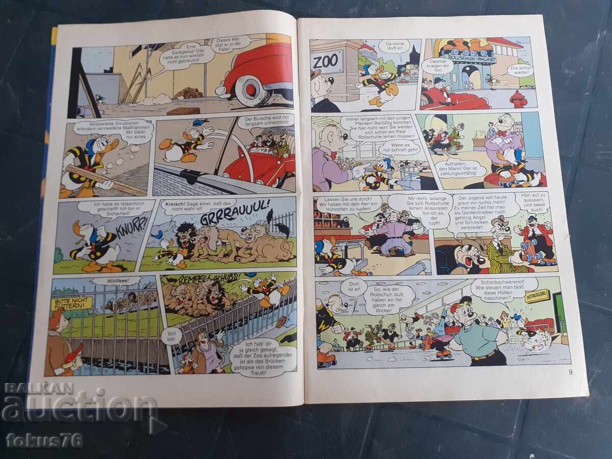 Auction Comic - Mickey Mouse Walt Disney N33 - 8.8.1996 Germany Auction Comic - Mickey Mouse Walt Disney N33 - 8.8.1996 Germany