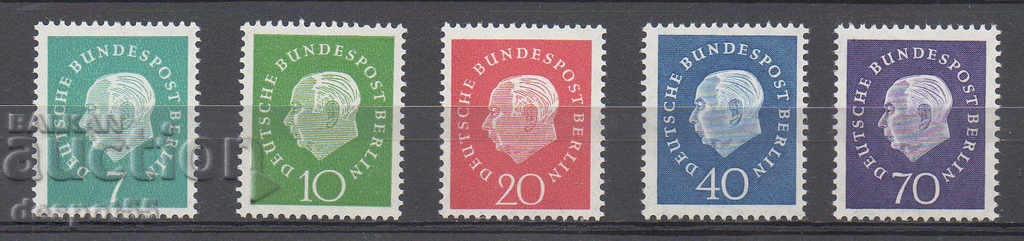 1959. Berlin. Theodor Heuss, politician and liberal