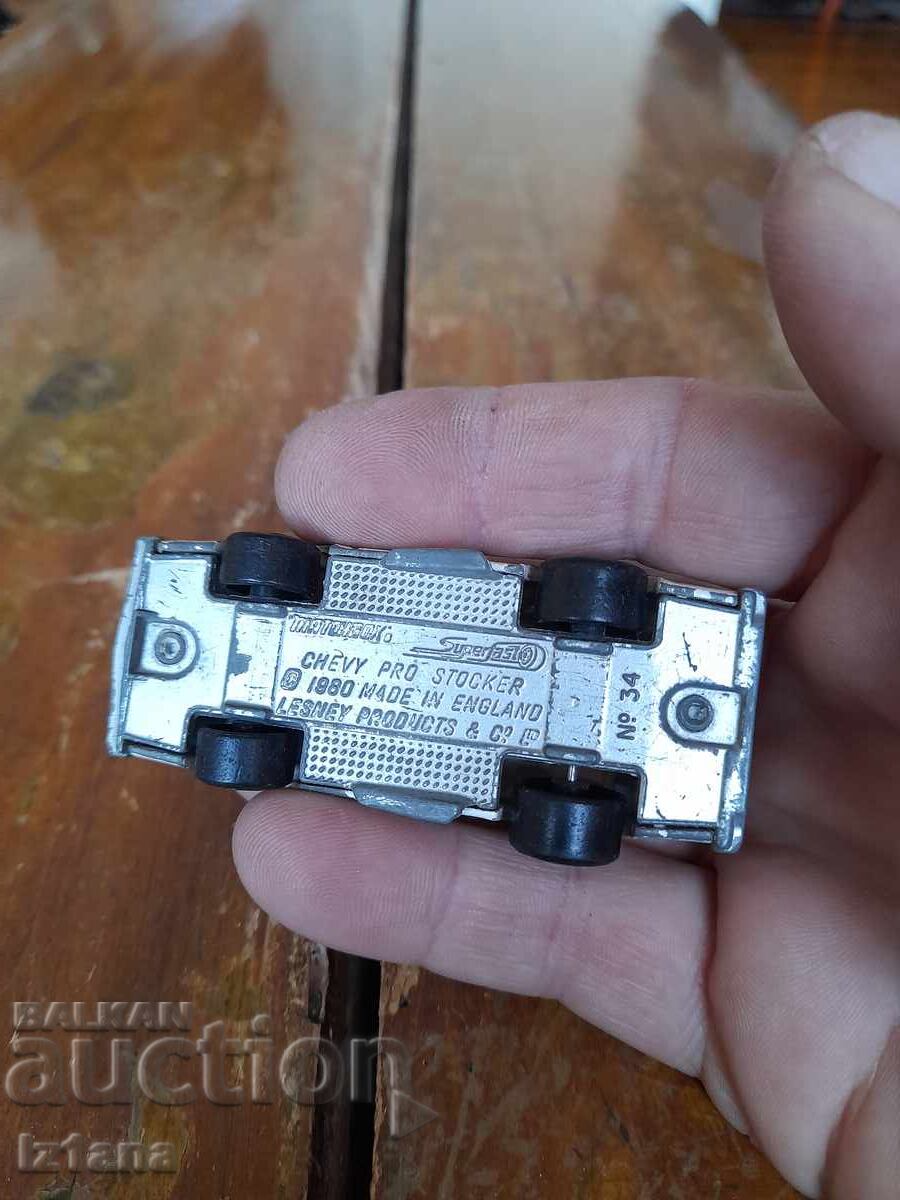 Old Matchbox Chevy car - 5 Old Matchbox Chevy car - 5