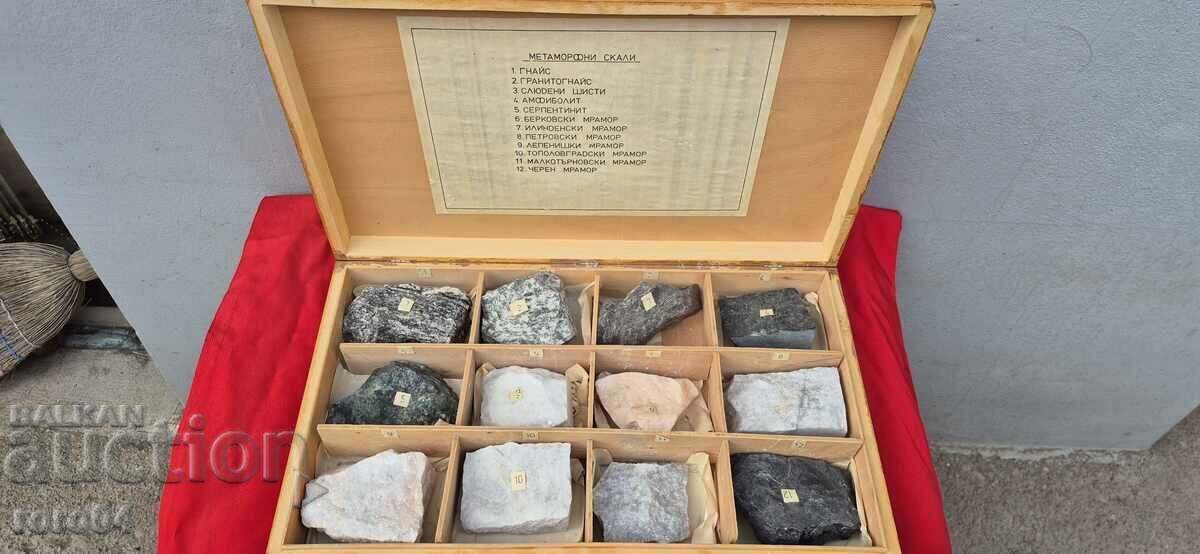 COLECȚIE DE ROCI METAMORFICE - 7