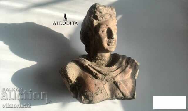 Ceramic statue bust figure of Aphrodite - souvenir reproduction