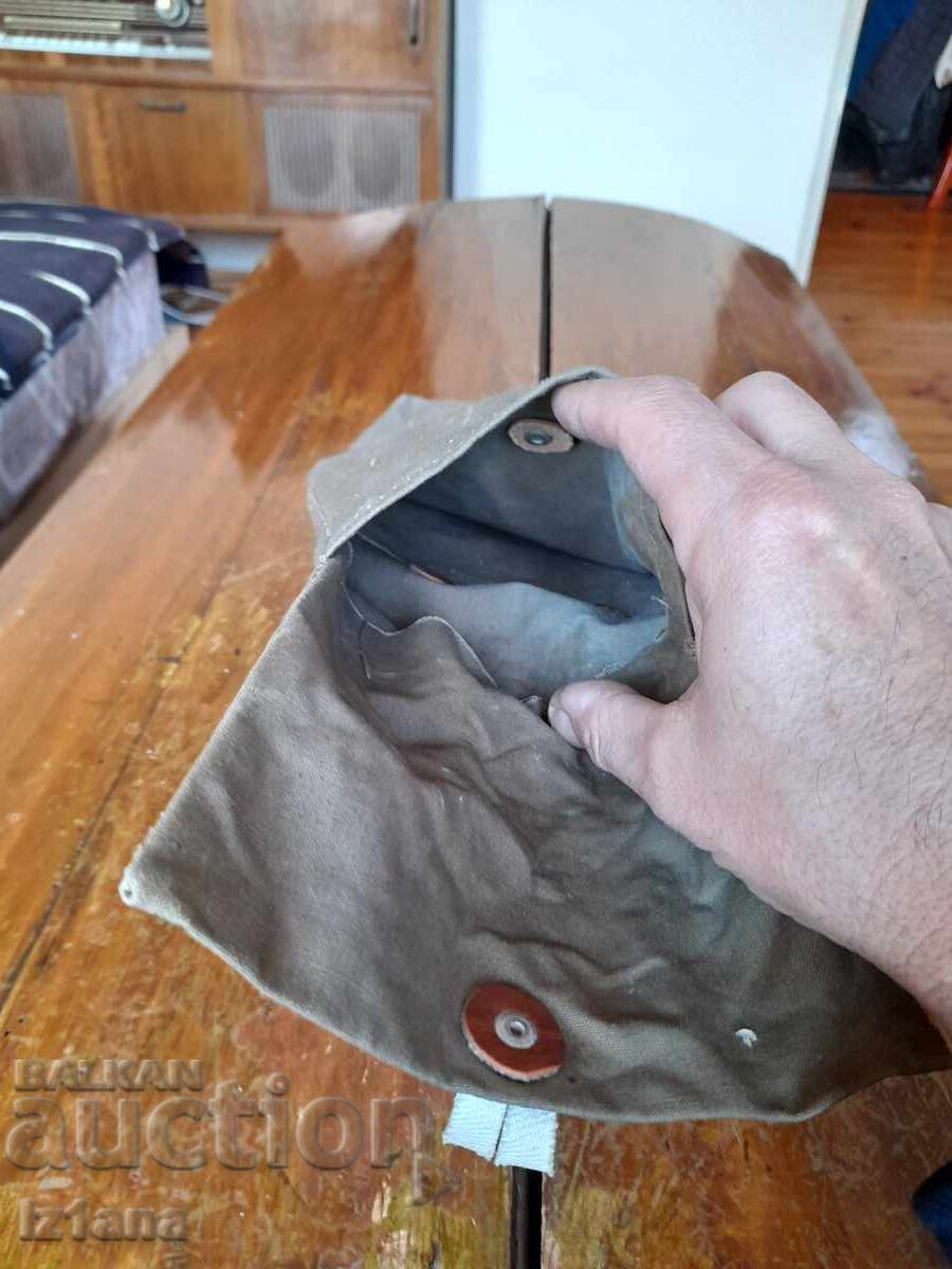 Old canvas military bag, bag, cover - 5 Old canvas military bag, bag, cover - 5