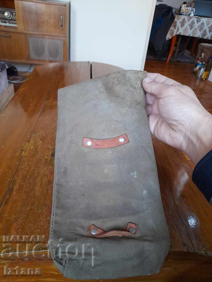 Old canvas military bag, bag, cover - 6 Old canvas military bag, bag, cover - 6