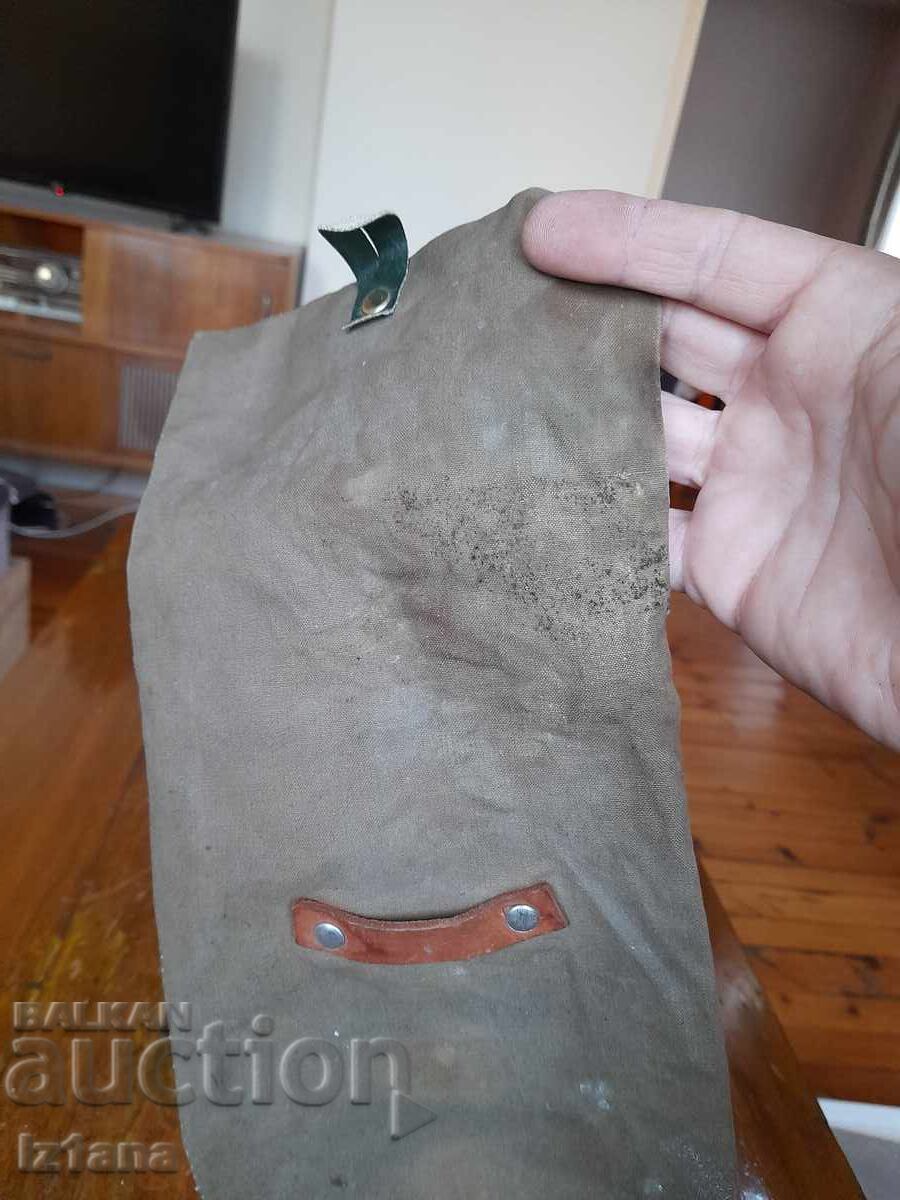 Old canvas military bag, bag, cover - 7 Old canvas military bag, bag, cover - 7