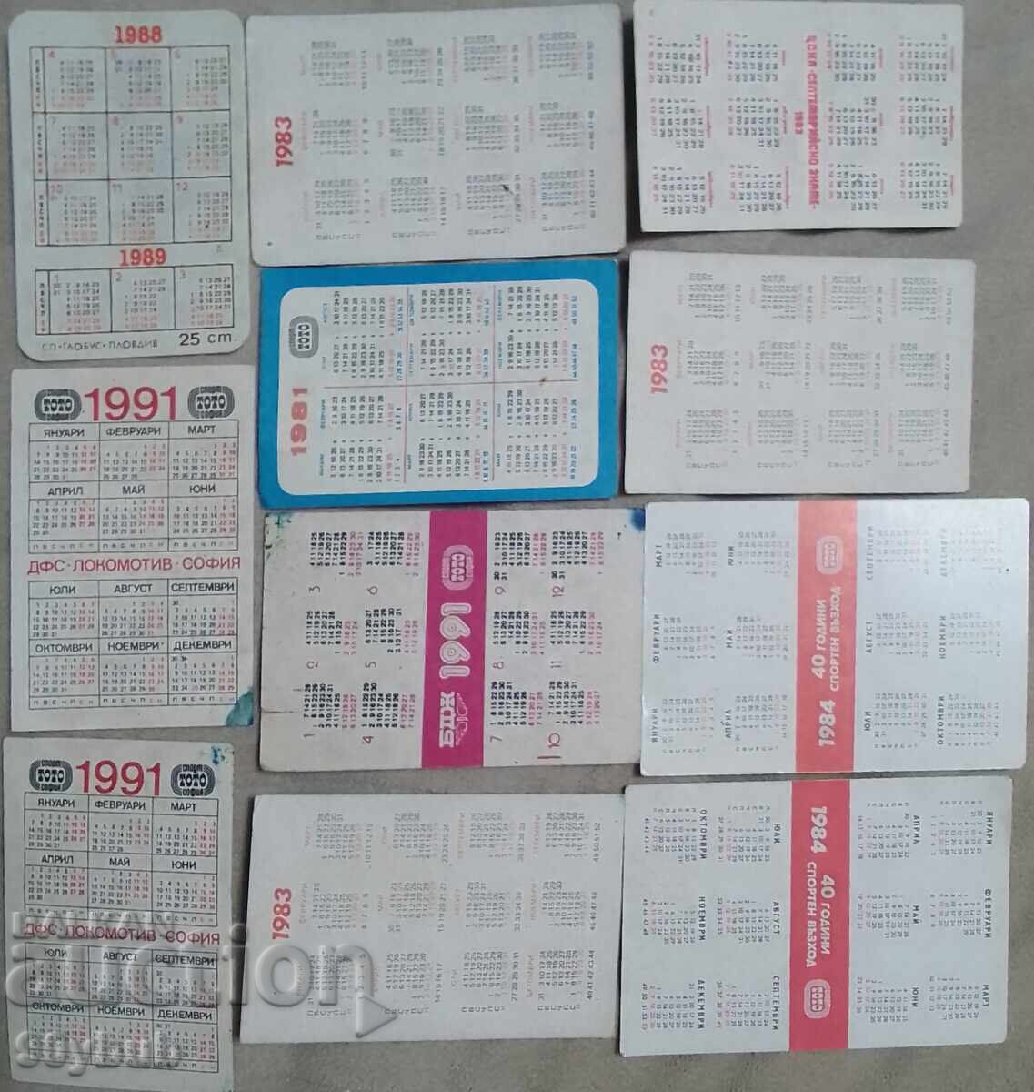 Calendars, calendar 18 pcs. Football different teams with price 20.00 BGN | € 10.23 Calendars, calendar 18 pcs. Football different teams with price 20.00 BGN | € 10.23