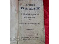 Антикварна книга от 1875 г Черковно пение