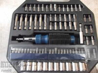 New screwdriver set with 77 bits