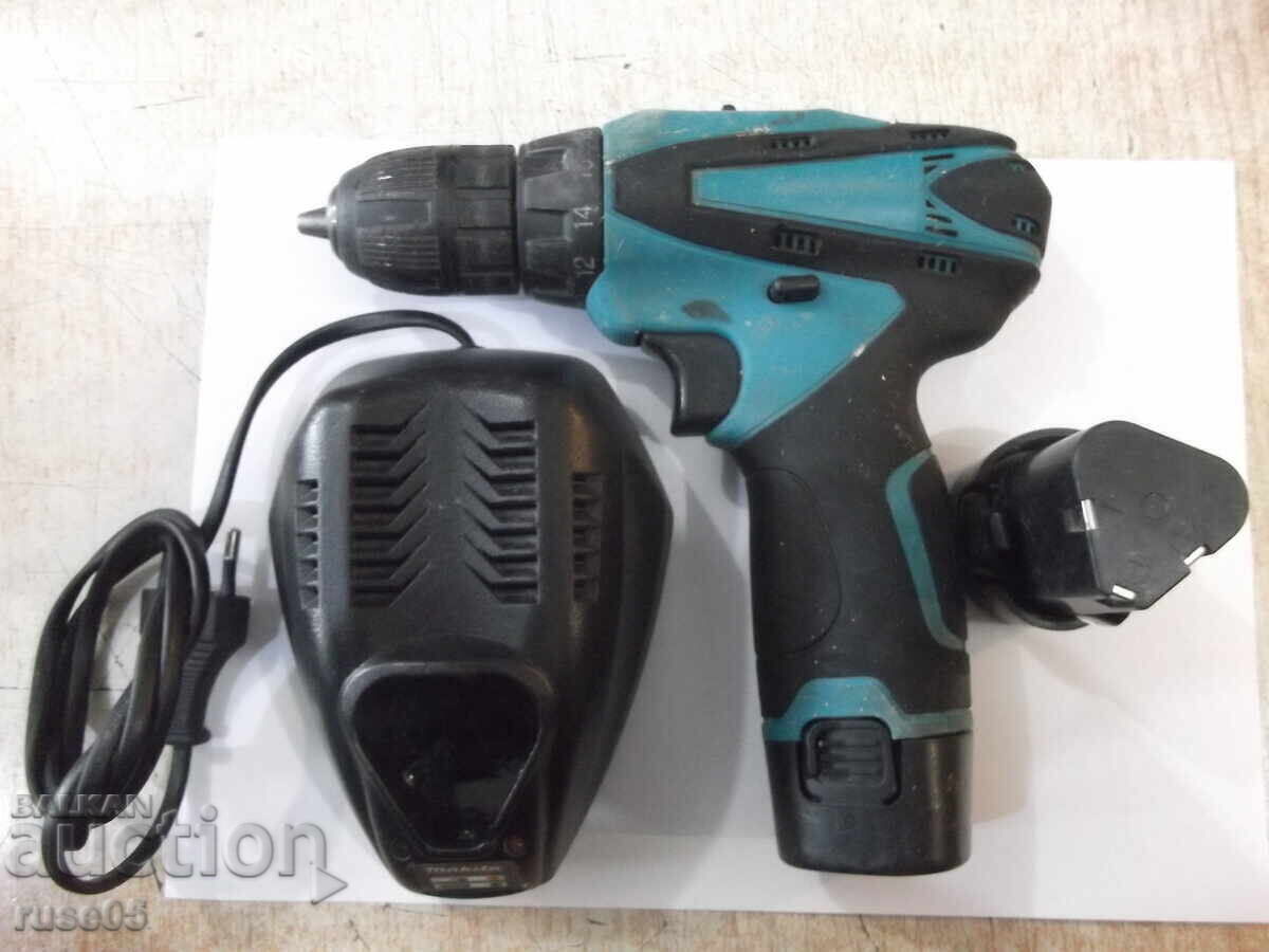 Drill "Makita - DF330DWE" rechargeable working Drill "Makita - DF330DWE" rechargeable working
