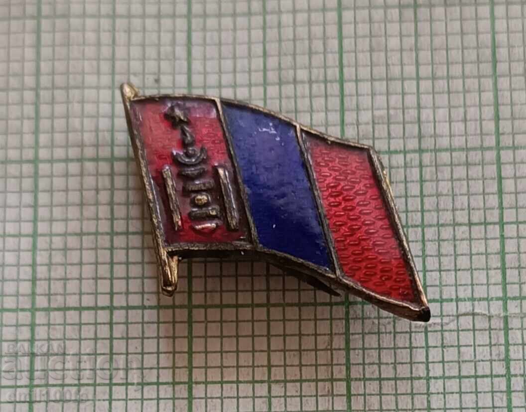 Σηματάκι - Μογγολία σημαία σημαία