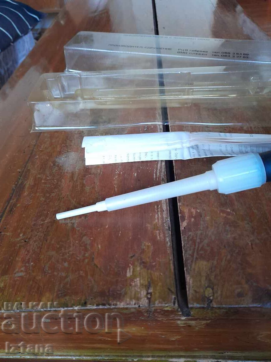 An old laboratory pipette - 5 An old laboratory pipette - 5