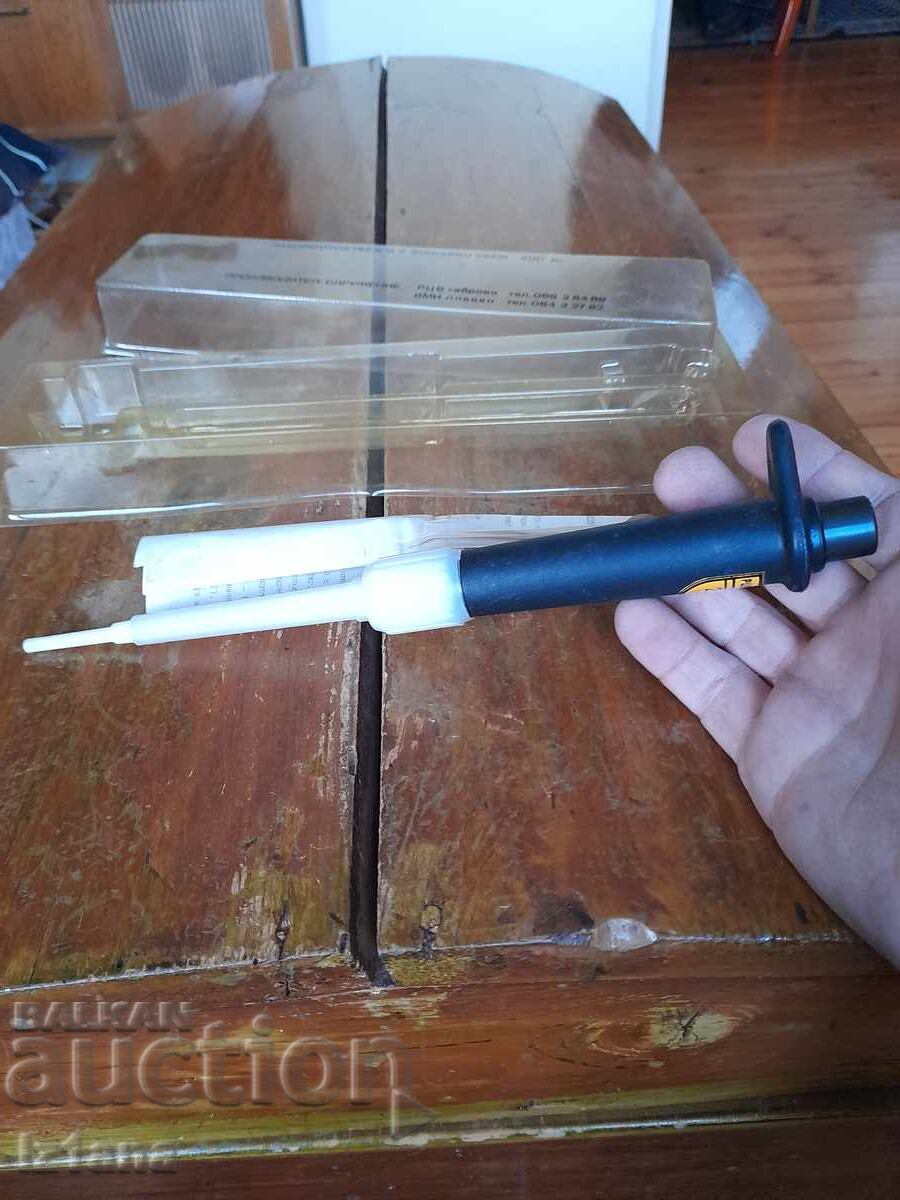 An old laboratory pipette - 6 An old laboratory pipette - 6