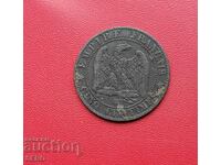 France - 5 Centimes 1862 BB - Strasbourg - Nicely preserved