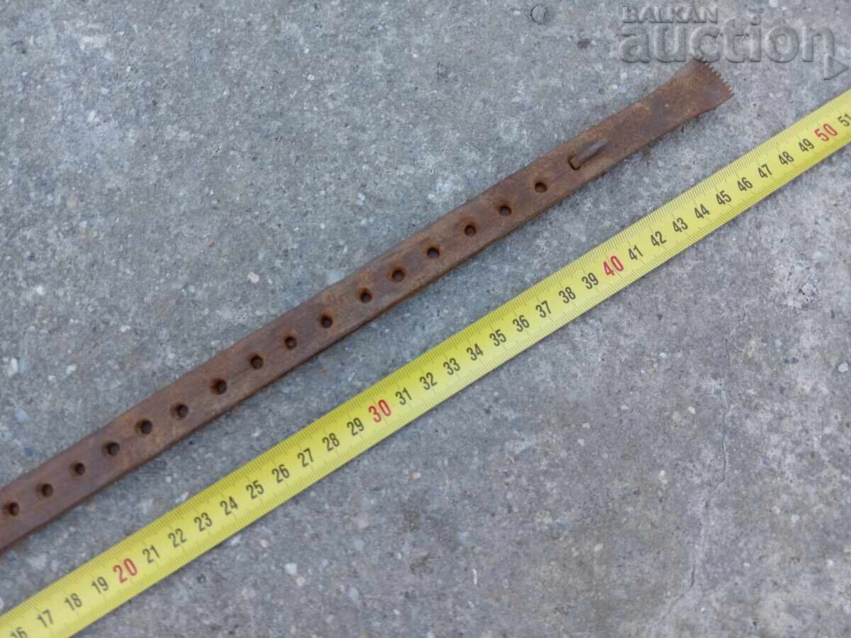 Old wrought yardstick, wrought iron, cloth yardstick, measure - 7 Old wrought yardstick, wrought iron, cloth yardstick, measure - 7