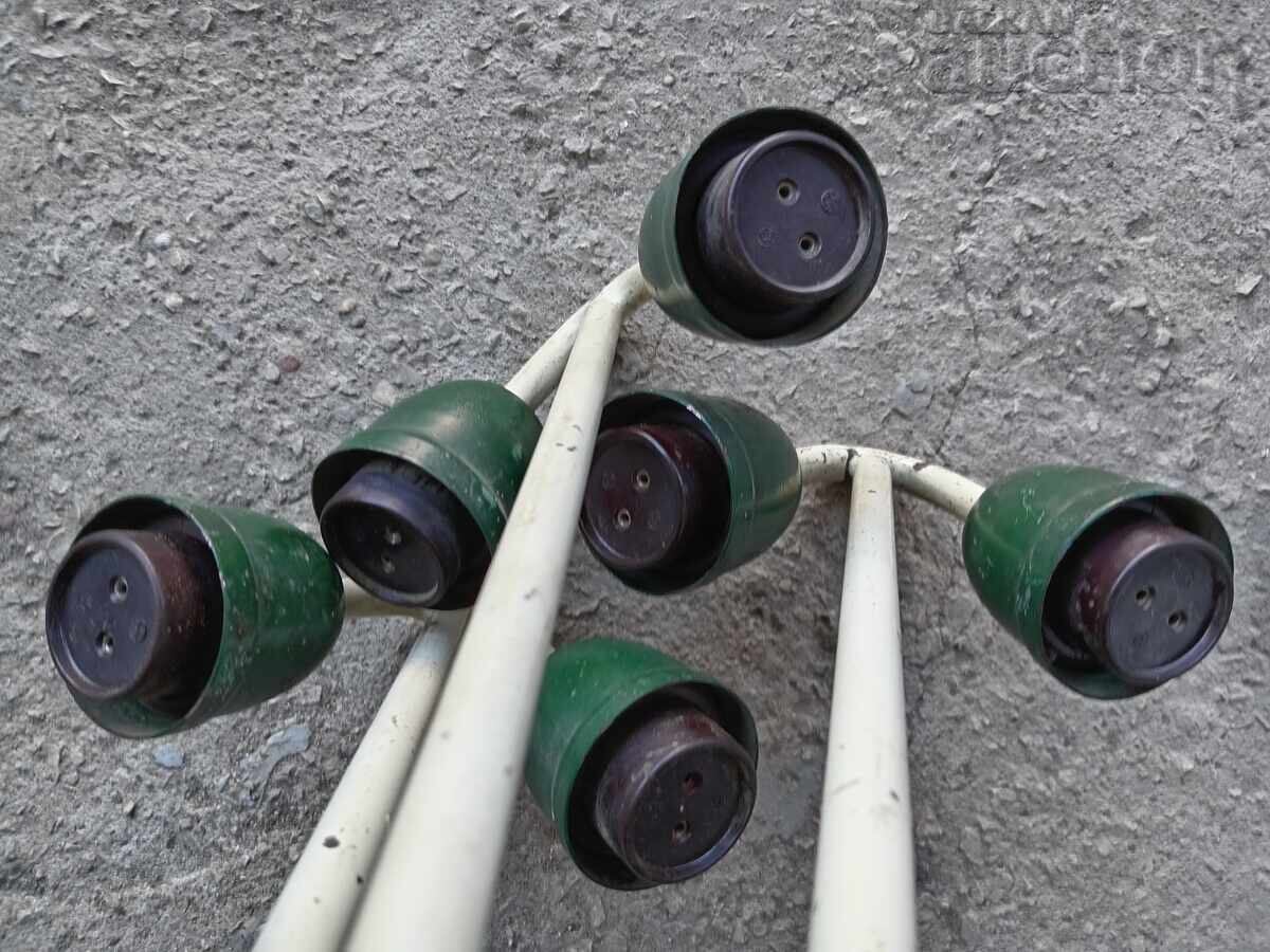 Lot of three consoles with six sockets, USSR, 40s, RRRR - 7 Lot of three consoles with six sockets, USSR, 40s, RRRR - 7