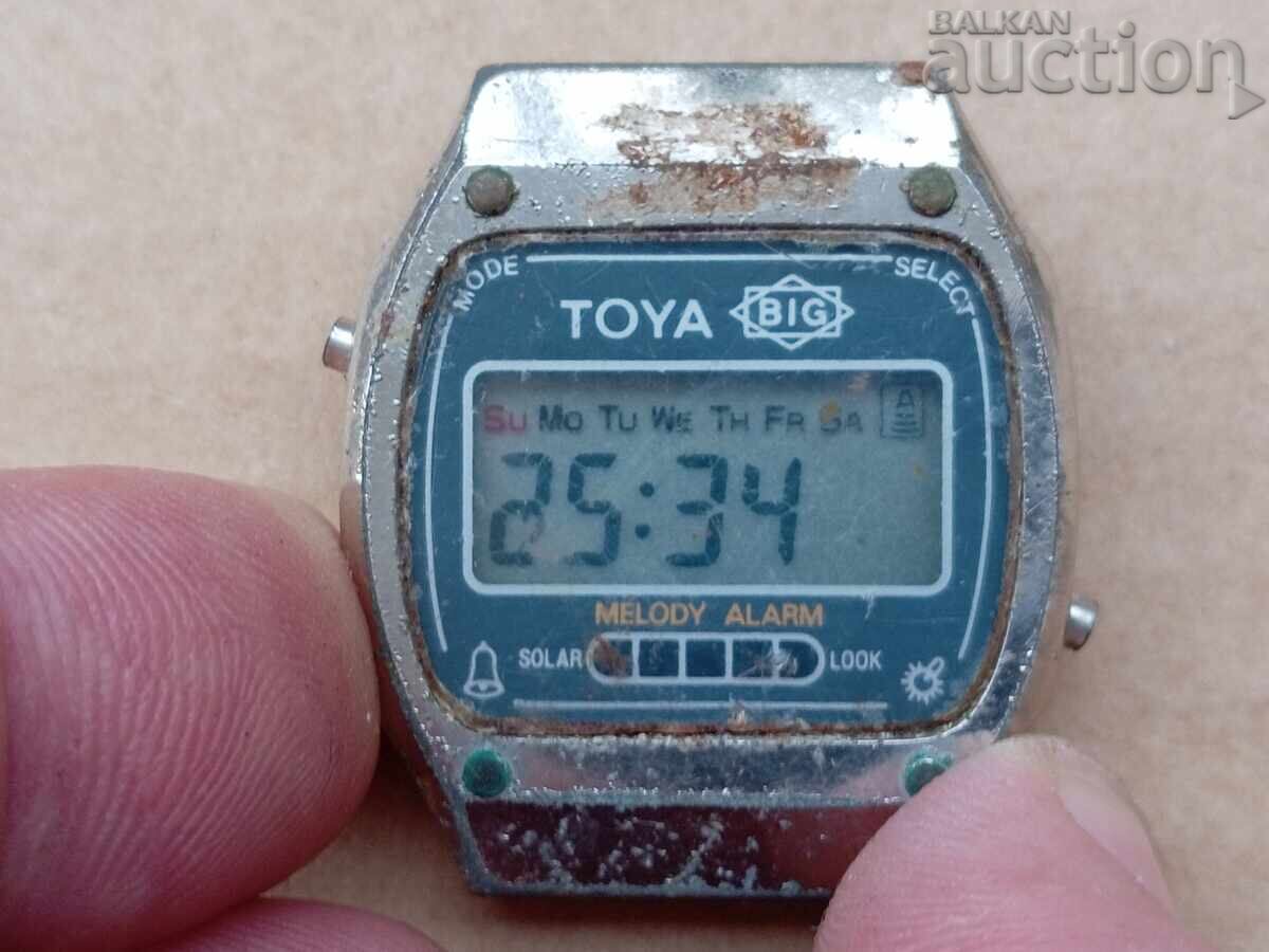 Аукцион ретро винтидж часовни TOYA BIG MELODY ALARM RRRR Аукцион ретро винтидж часовни TOYA BIG MELODY ALARM RRRR