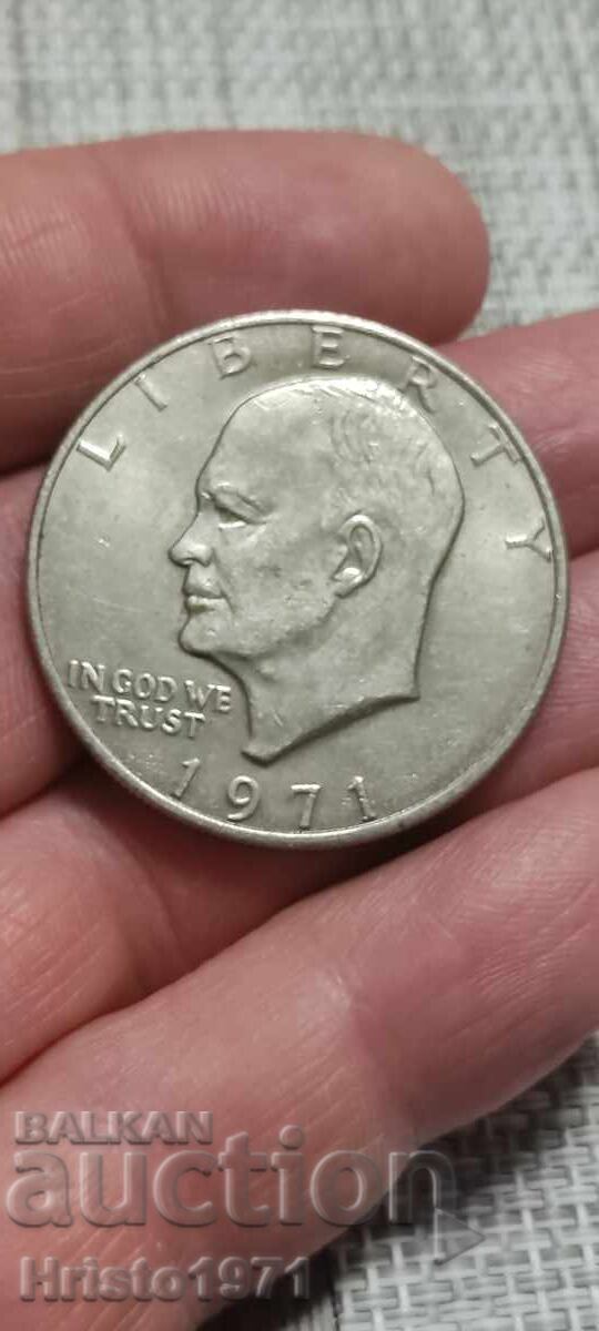 1 долар 1971 1 долар 1971
