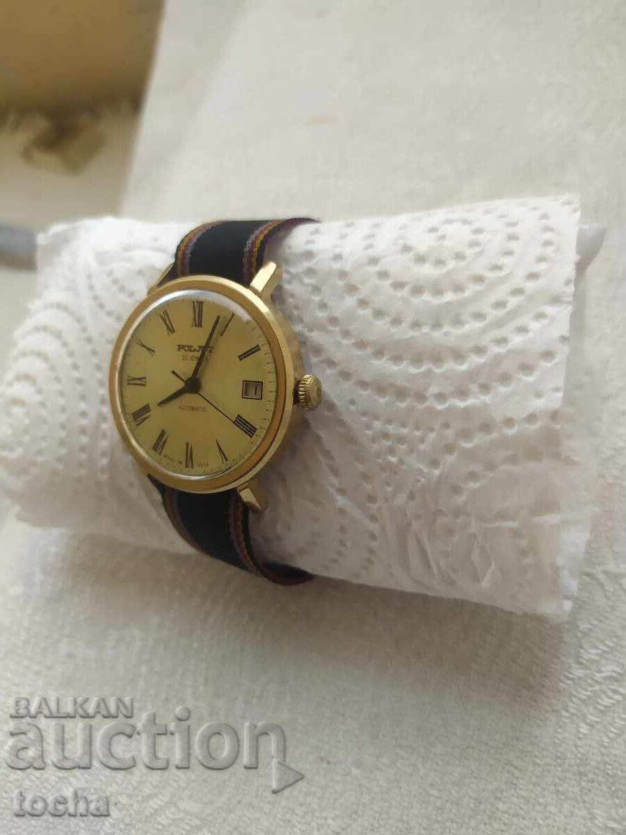 Δημοπρασία Poljot, Πολιότ, διατηρημένο, λειτουργεί, επιχρυσωμένο Δημοπρασία Poljot, Πολιότ, διατηρημένο, λειτουργεί, επιχρυσωμένο