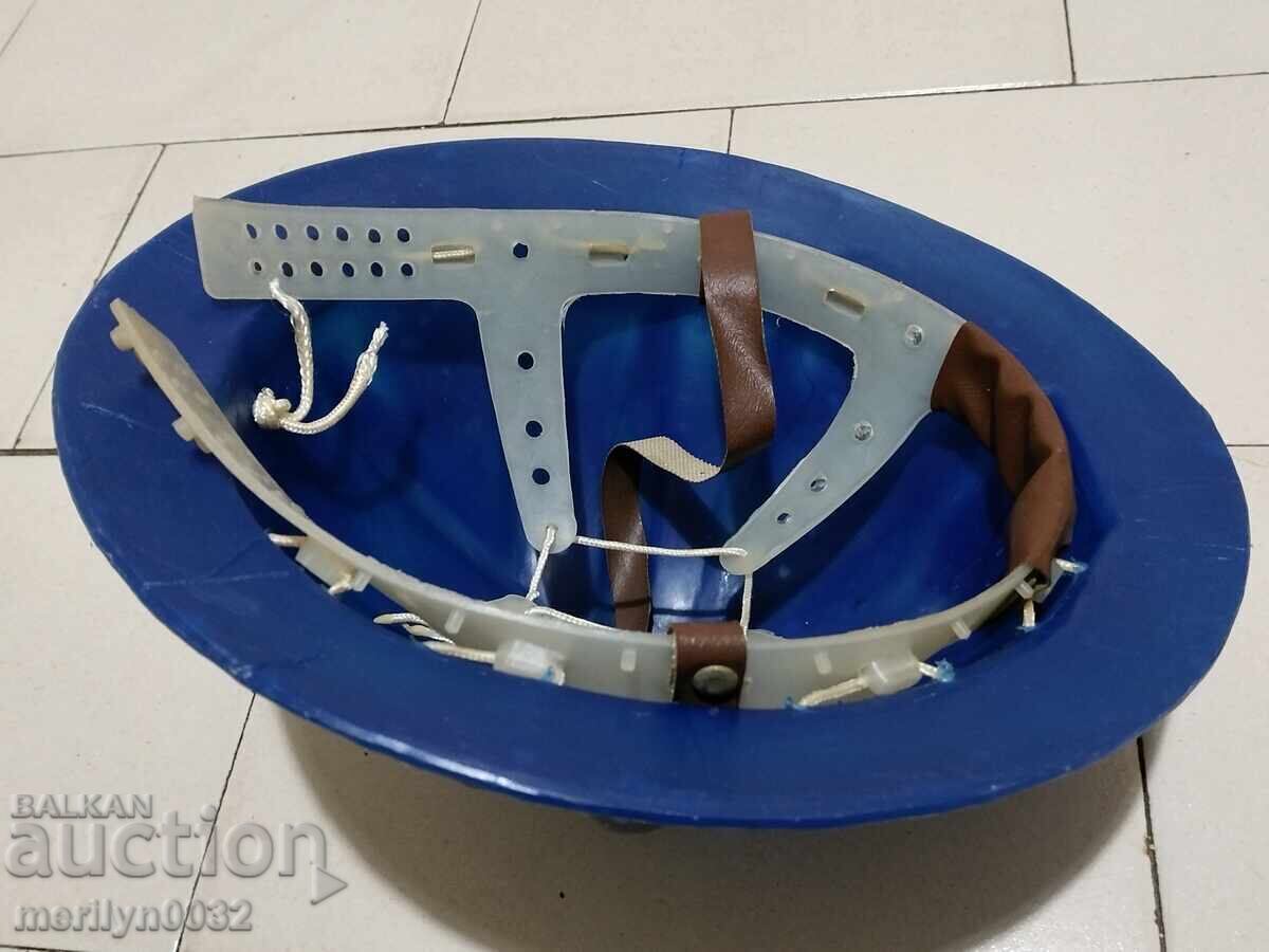 Construction helmet 60-70s VINTAGE Real Socialism NRB - 5 Construction helmet 60-70s VINTAGE Real Socialism NRB - 5