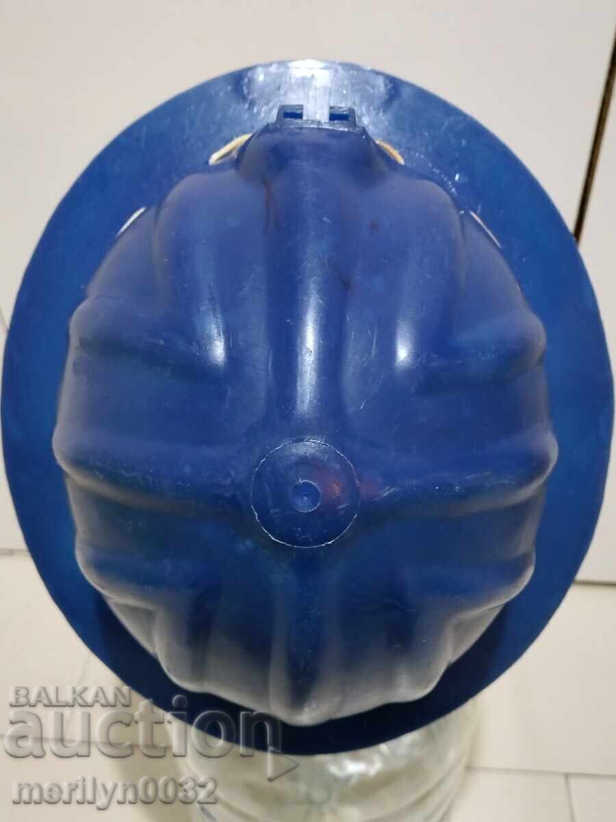 Construction helmet 60-70s VINTAGE Real Socialism NRB - 6 Construction helmet 60-70s VINTAGE Real Socialism NRB - 6