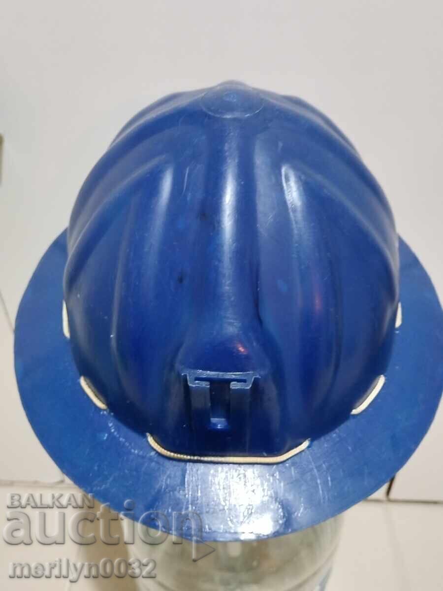 Construction helmet 60-70s VINTAGE Real Socialism NRB - 7 Construction helmet 60-70s VINTAGE Real Socialism NRB - 7