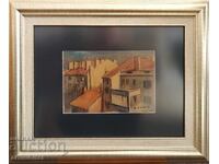 Assen Popov /1895 - 1976/ - painting 1961, 43 x 53 cm