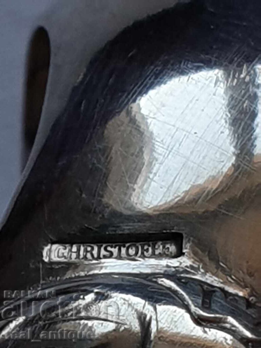 Christofle Silver-Plated Ice Tongs - 6 Christofle Silver-Plated Ice Tongs - 6