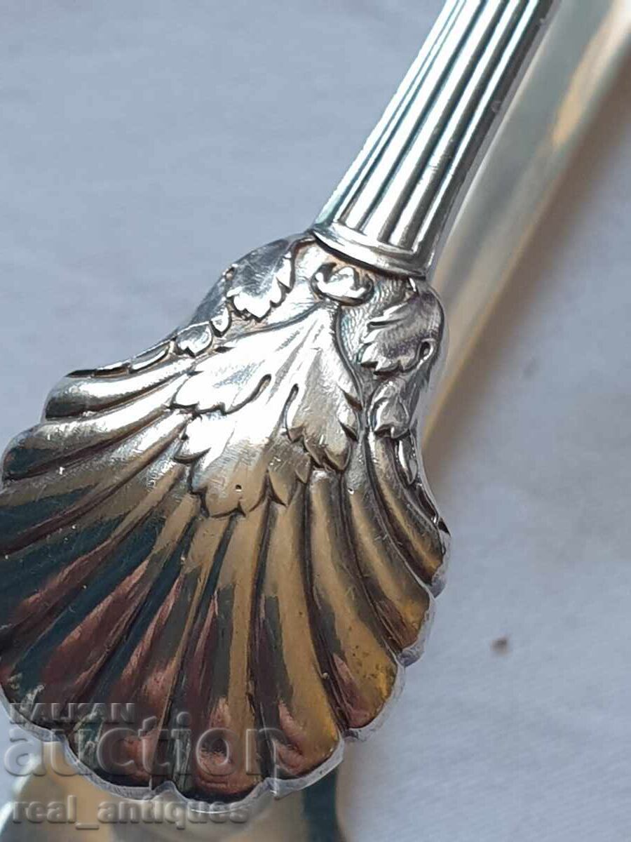 Christofle Silver-Plated Ice Tongs Christofle Silver-Plated Ice Tongs