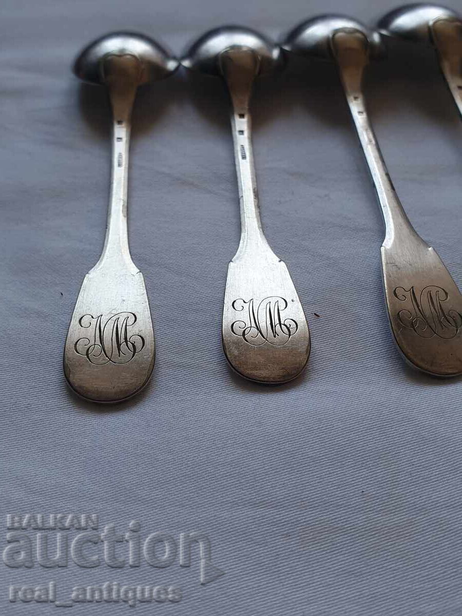 Delivery of Set of silver plated spoons Delivery of Set of silver plated spoons