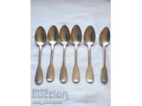 Set linguri placate cu argint